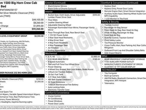 Used 2022 RAM 1500 Big Horn AWD/4WD image 27