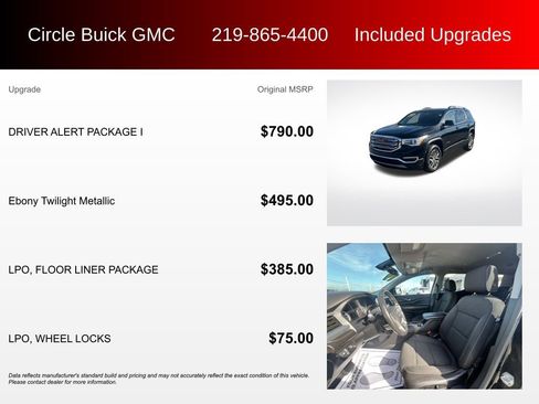 Used 2019 GMC Acadia SLE w/ Driver Alert Package I image 3