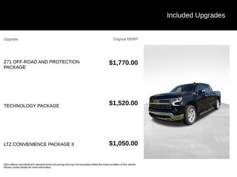 Used 2024 Chevrolet Silverado 1500 LTZ AWD/4WD image 8