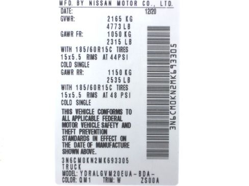 Used 2021 Nissan NV200 SV w/ Sliding Door Glass Package image 37