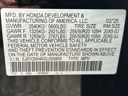 New 2025 Acura MDX FWD w/ Technology Package image 24