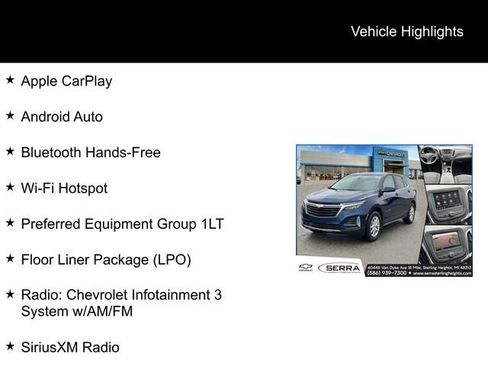 Used 2023 Chevrolet Equinox LT w/ LPO, Floor Liner Package image 4