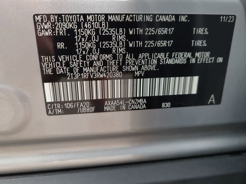 Used 2024 Toyota RAV4 XLE image 29