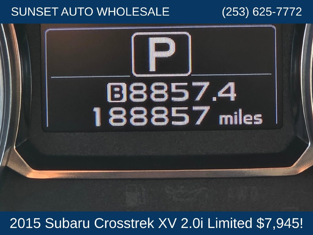 Used 2015 Subaru Crosstrek 2.0i Limited w/ Popular Package #1 AWD/4WD image 25
