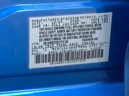 Used 2025 Nissan Sentra SV image 10