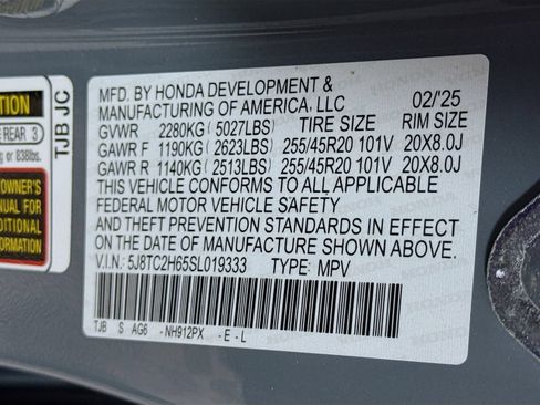 Used 2025 Acura RDX A-Spec AWD/4WD image 33
