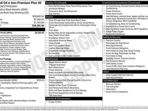 Certified 2023 Audi Q4 e-tron Premium Plus w/ Premium Plus RWD image 28