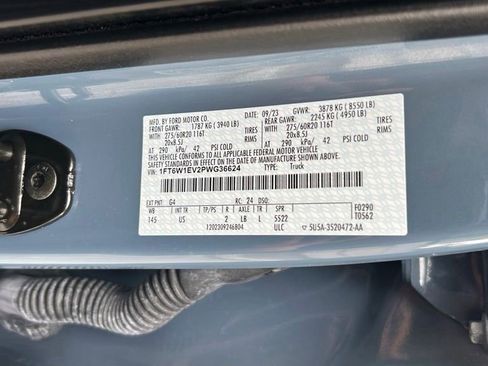 Used 2023 Ford F150 Lightning XLT w/ Equipment Group 312A High AWD/4WD image 57