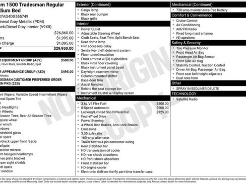 Used 2013 RAM 1500 Tradesman w/ Popular Equipment Group AWD/4WD image 2