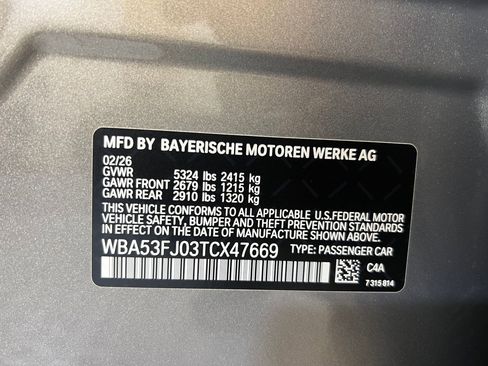 New 2026 BMW 530i xDrive w/ M Sport Package AWD/4WD image 21