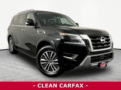 Certified 2024 Nissan Armada SL w/ Captain's Chairs Package AWD/4WD image 3