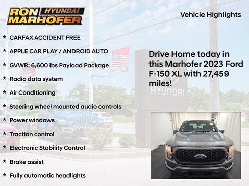 Used 2023 Ford F150 XL w/ XL STX Apperance Package AWD/4WD image 8