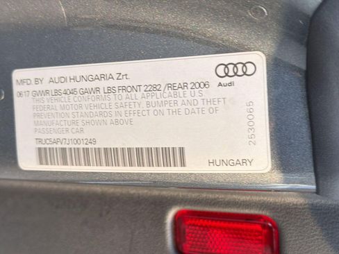 Used 2018 Audi TT 2.0T w/ Technology Package image 18