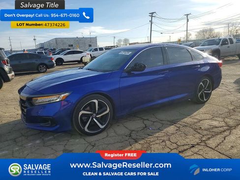 Used 2022 Honda Accord Sport image 1