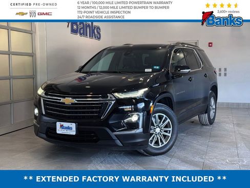 Certified 2023 Chevrolet Traverse LT w/ LPO, Floor Liner Package image 1
