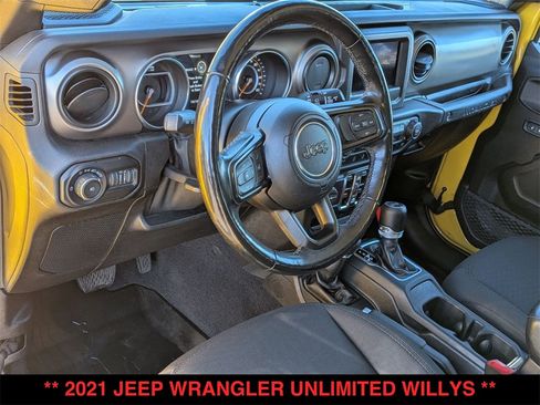 Used 2021 Jeep Wrangler Unlimited Willys image 21