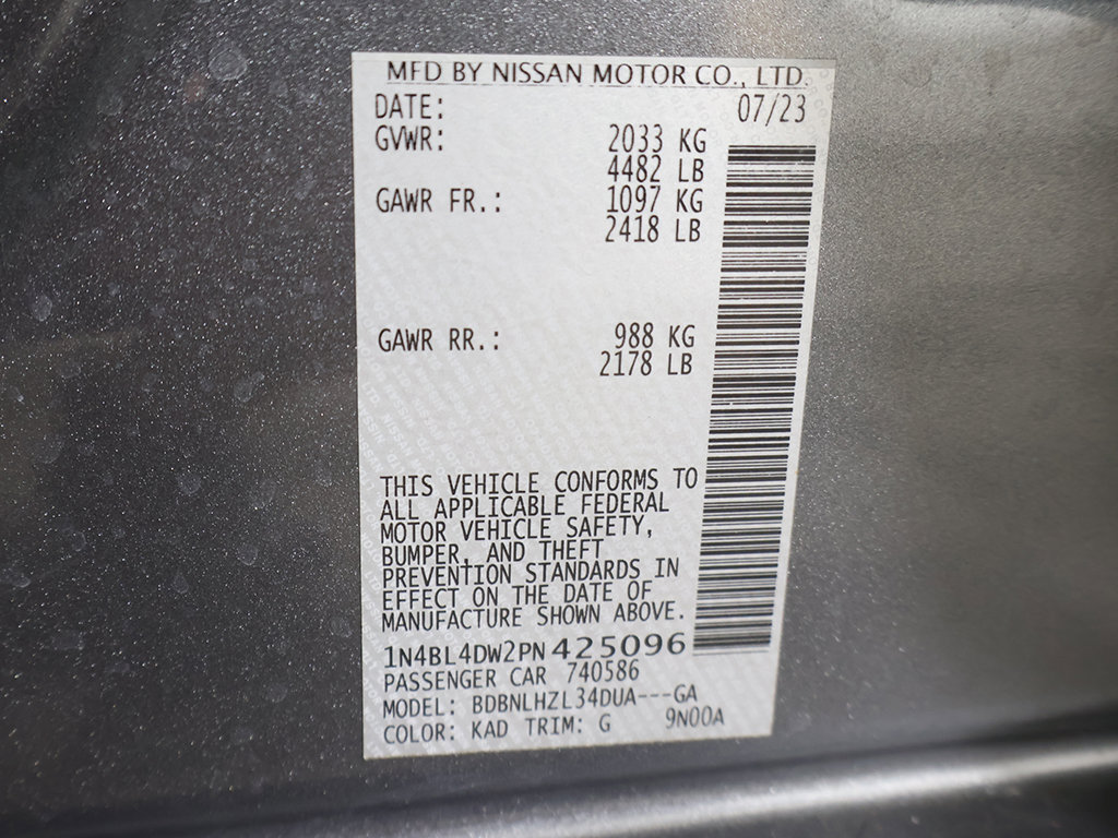 Used 2023 Nissan Altima 2.5 SV AWD/4WD image 46