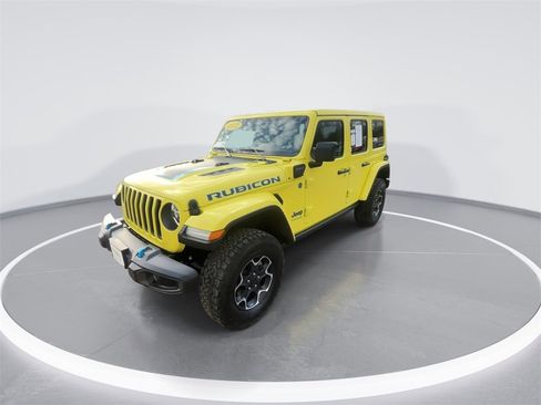 Used 2022 Jeep Wrangler Unlimited Rubicon 4xe w/ Cold Weather Group image 4