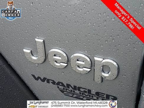 Used 2021 Jeep Wrangler Unlimited Sport AWD/4WD image 31