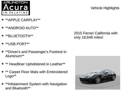 Used 2015 Ferrari California T RWD image 7