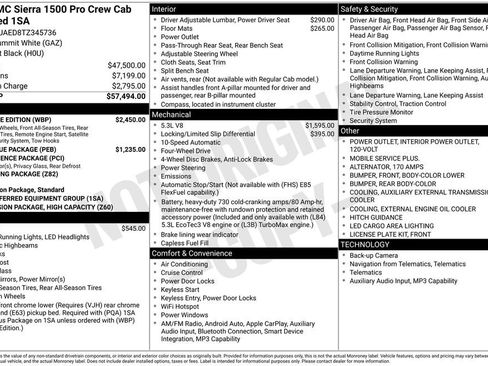 New 2026 GMC Sierra 1500 Pro w/ Graphite Edition AWD/4WD image 19