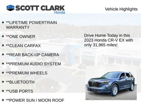 Used 2023 Honda CR-V EX image 11