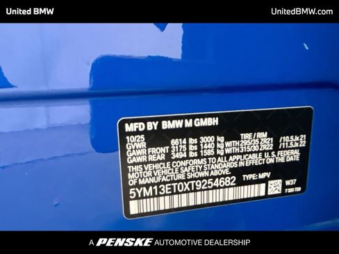 New 2026 BMW X5 M Competition w/ Executive Package image 24