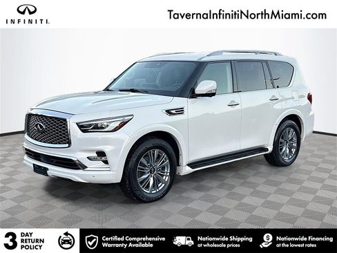 Used 2023 INFINITI QX80 Luxe w/ Cargo Package image 1