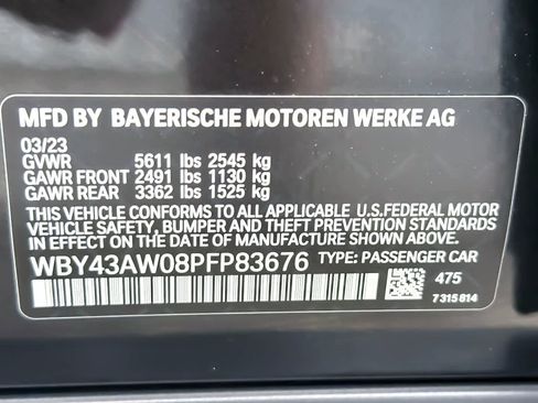 Used 2023 BMW i4 eDrive35 w/ Premium Package RWD image 29