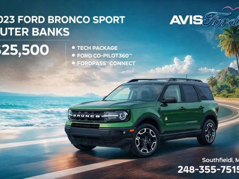 Used 2023 Ford Bronco Sport Outer Banks w/ Tech Package image 1