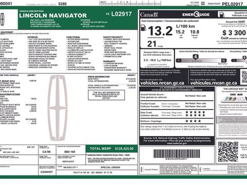 Used 2023 Lincoln Navigator L Reserve w/ Equipment Group 201A image 3