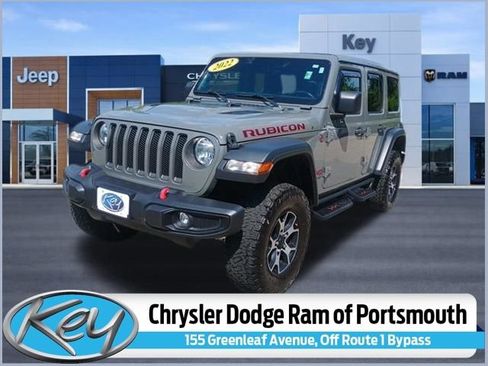 Used 2022 Jeep Wrangler Unlimited Rubicon w/ Cold Weather Group AWD/4WD image 1