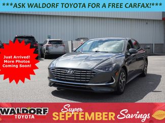 Used 2023 Hyundai Sonata Blue image 1