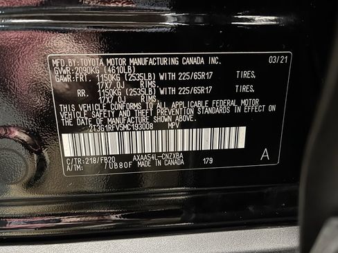 Used 2021 Toyota RAV4 LE image 24