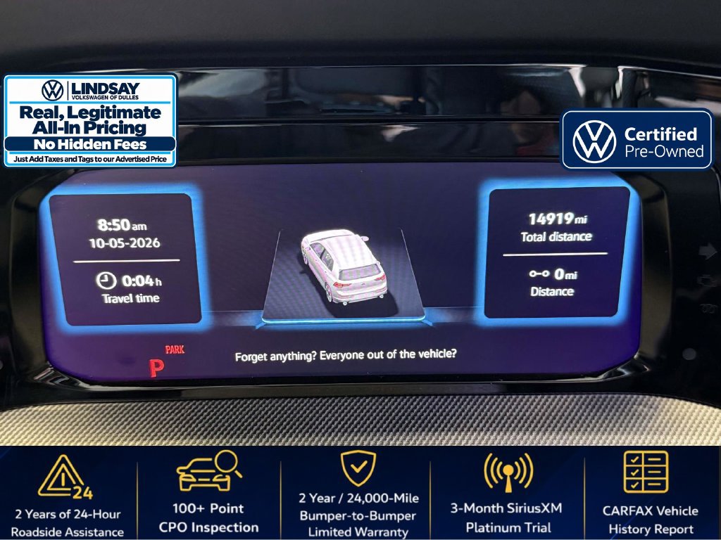 Certified 2025 Volkswagen GTI SE FWD image 27
