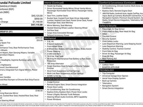 Used 2020 Hyundai Palisade Limited image 26