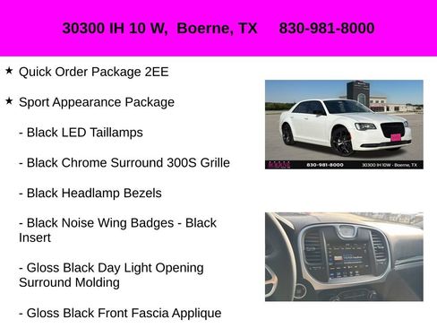 Used 2023 Chrysler 300 Touring w/ Sport Appearance Package RWD image 10