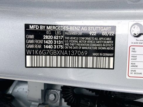 Certified 2022 Mercedes-Benz S 580 4MATIC Sedan image 36