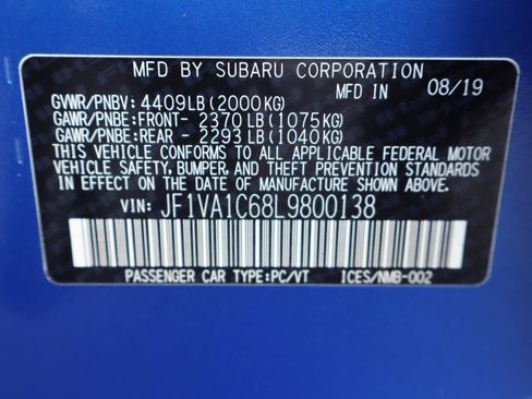 Used 2020 Subaru WRX Premium AWD/4WD image 37