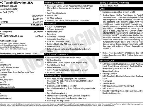 New 2027 GMC Terrain Elevation w/ Black Edition FWD image 5