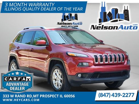 Used 2015 Jeep Cherokee Latitude w/ Cold Weather Group AWD/4WD image 1
