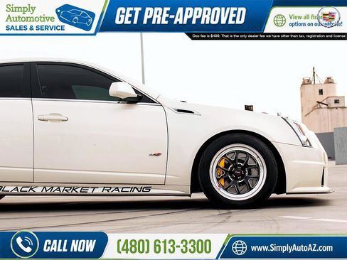 Used 2011 Cadillac CTS V w/ Wood Trim Package RWD image 11