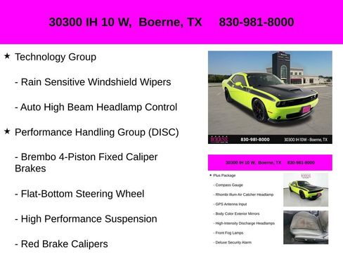 Used 2023 Dodge Challenger R/T w/ T/A Package RWD image 44