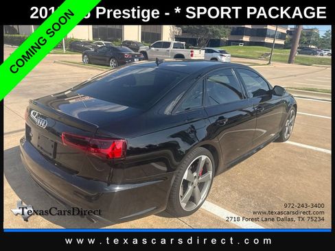 Used 2017 Audi S6 Prestige w/ S6 Sport Package AWD/4WD image 5