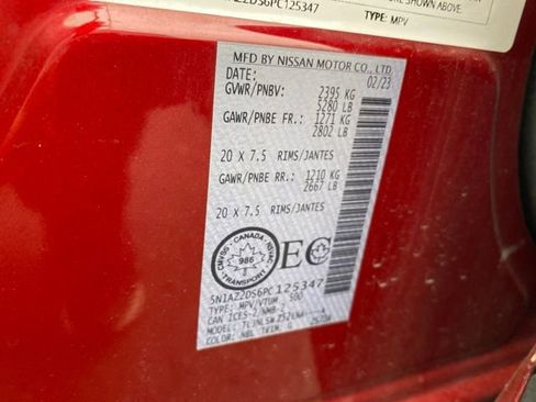 Used 2023 Nissan Murano Platinum image 28