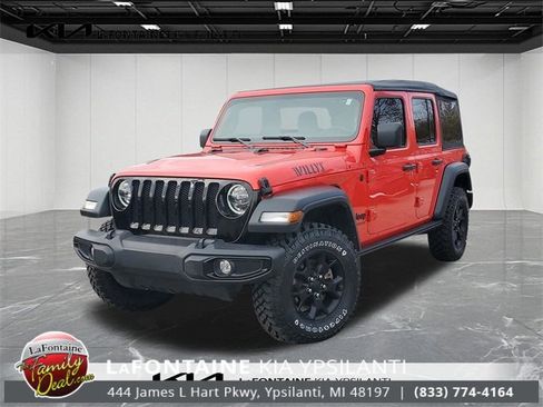 Used 2021 Jeep Wrangler Unlimited Sport image 1