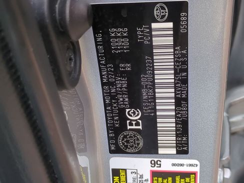 Used 2023 Toyota Camry SE AWD/4WD image 35