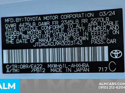 Used 2024 Toyota Prius Prime Premium w/ Advanced Technology Package FWD image 51