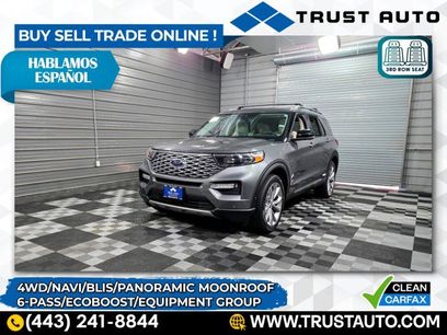 Used 2021 Ford Explorer Platinum w/ Equipment Group 601A