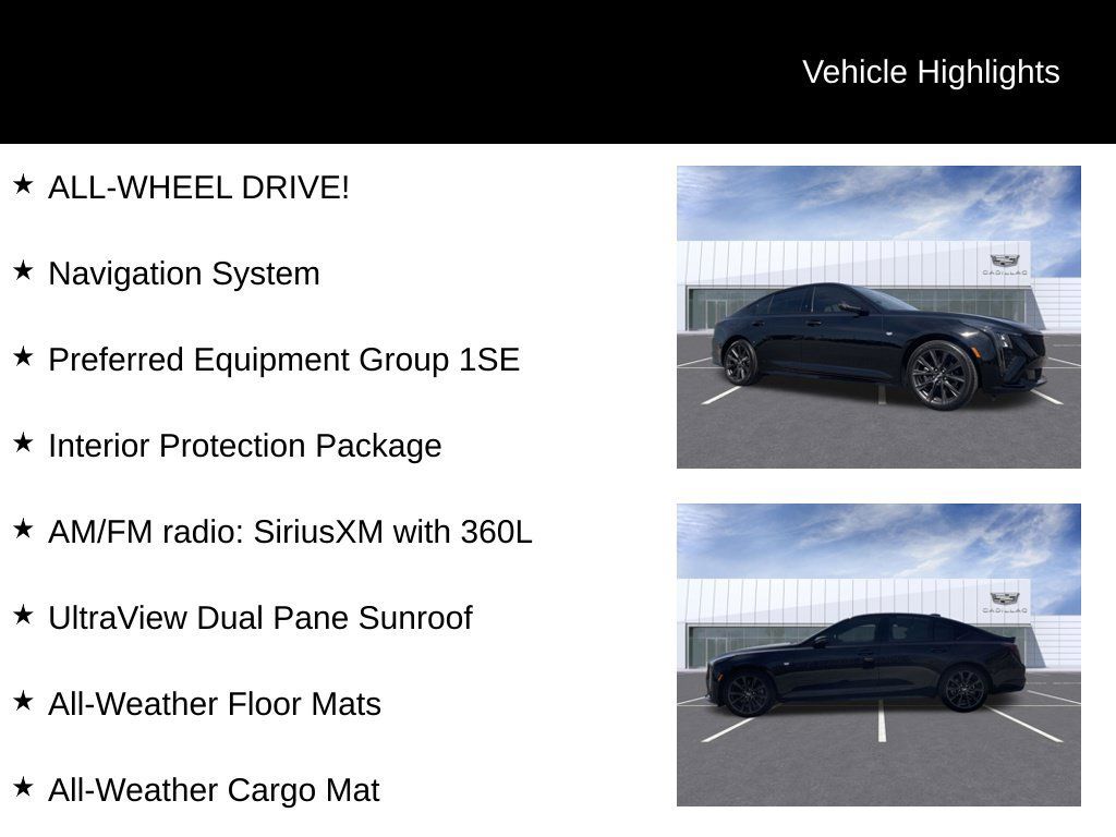 Certified 2026 Cadillac CT5 Sport AWD/4WD image 10
